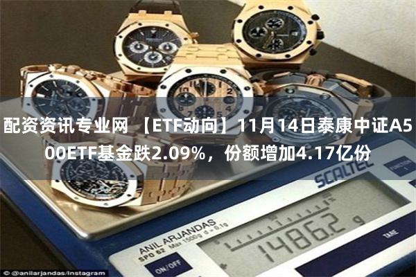 配资资讯专业网 【ETF动向】11月14日泰康中证A500E