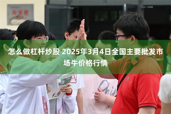 怎么做杠杆炒股 2025年3月4日全国主要批发市场牛价格行情