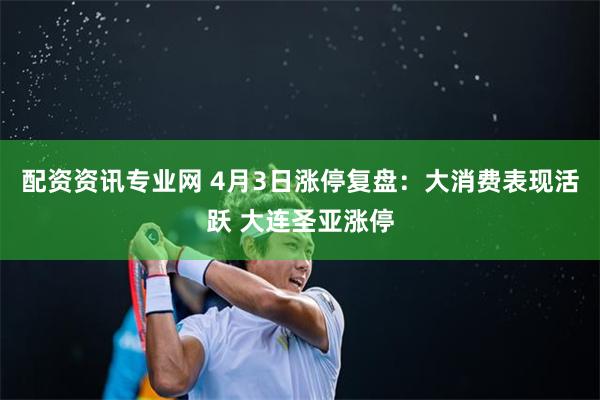 配资资讯专业网 4月3日涨停复盘：大消费表现活跃 大连圣亚涨
